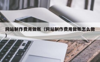 儋州网站制作费用做账（网站制作费用做账怎么做）